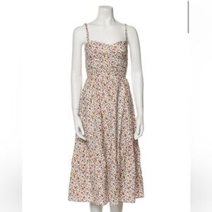 reformation floral cotton dress us4